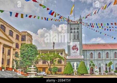 Haiphong Streetscape, immagine HDR Foto Stock