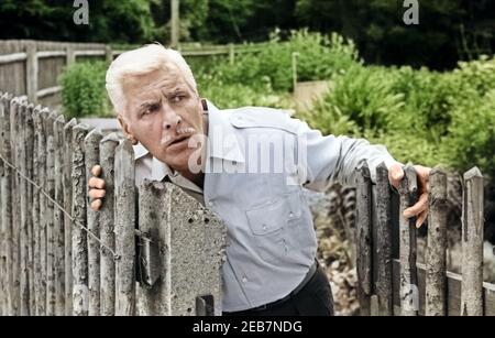 Der deutsche Schauspieler und Synchronsprecher Friedrich Schönfelder, Germania 1960er Jahre. Attore tedesco e doppiaggio attore Friedrich Schoenfelder, Germania 1960s. 24x36swNeg176 Foto Stock