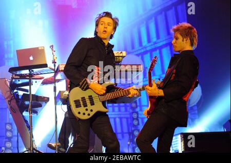 Duran Duran ha eseguito Live Liverpool 2008 Foto Stock