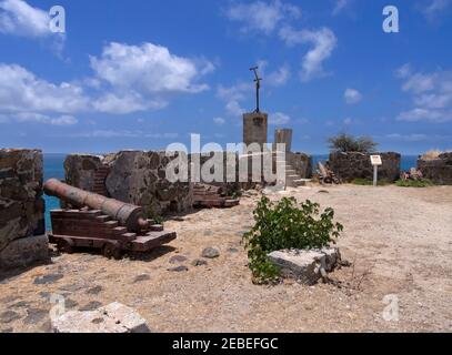 Fort Amsterdam, Sint Maartin, Caraibi Foto Stock