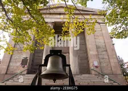 New Bedford libera biblioteca pubblica ma Foto Stock