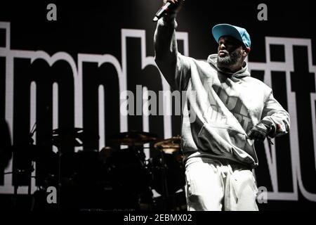 Fred Durst of Limp Bizkit al Reading Festival 2015 Foto Stock