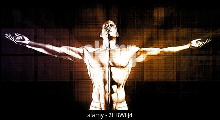 La tecnologia del futuro e le ultime nuove idee in Tech Foto Stock