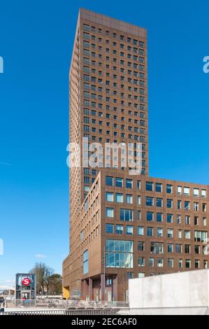 Copenaghen Danimarca - Marzo 17. 2018: La torre Carlsberg a Copenhagen, Danimarca Foto Stock