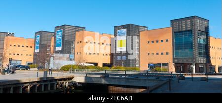 Copenaghen Danimarca - Marzo 18. 2018: Mura del centro commerciale Fisketorvet Foto Stock