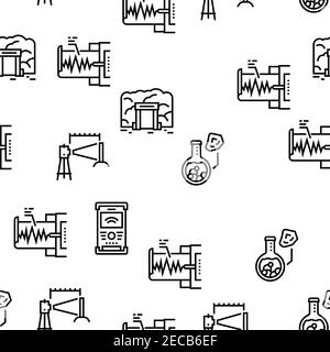 Geologia ricerca campitura senza giunture vettore Illustrazione Vettoriale