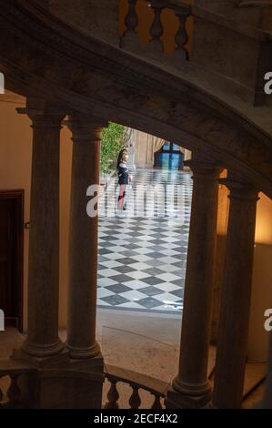 Roma, Italia 21/03/2013: I Corassieri, il Palazzo del Quirinale, la residenza ufficiale del Presidente della Repubblica Italiana a Roma. ©Andrea Sabbadini Foto Stock