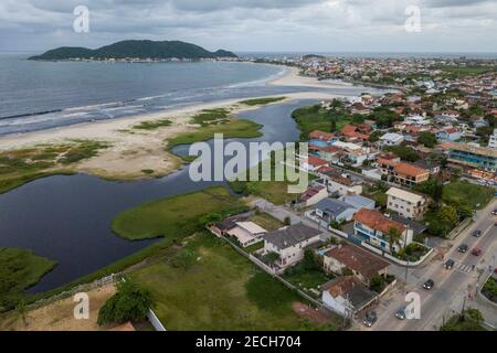 São Francisco do sul, SC. 27.12.2020: CITTÀ / TURISMO - São Francisco do sul, è la città più antica di Santa Catarina e la terza più antica del Brasile, loca Foto Stock