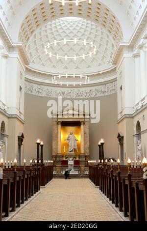 Chiesa di nostra Signora, Cattedrale di Copenaghen, Danimarca Foto Stock