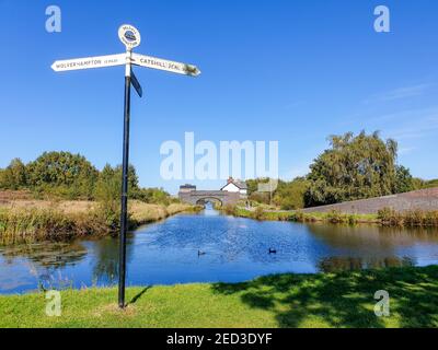 Pelsall, Walsall, Birmingham Canal Navigations Society, Summer Nature Reserve, West Midlands, Inghilterra, Regno Unito Foto Stock