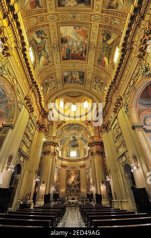 Italia, Roma, Basilica di Sant’Andrea della Valle Foto Stock