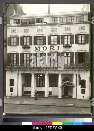 Mori's Restaurant, 144 Bleecker Street, Manhattan Foto Stock