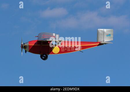 ANEC 2 1924 aeromobili britannici ultraleggeri Foto Stock