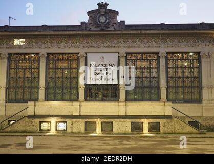 Europa, Italia, Lombardia Milano, la Palazzina Liberty di Milano Parco Vittorio Formentano Foto Stock