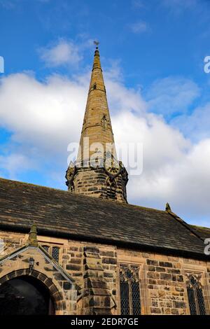 Chiesa Parrocchiale di San Michele ad Aughton. Lancashire. Foto Stock