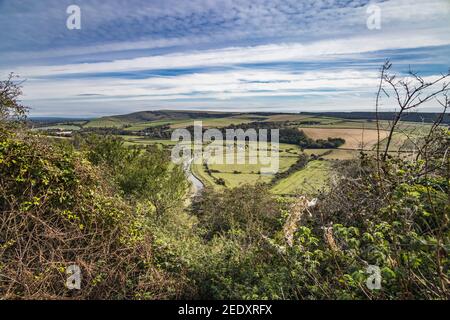 Alta e più, Seaford, Sussex Foto Stock