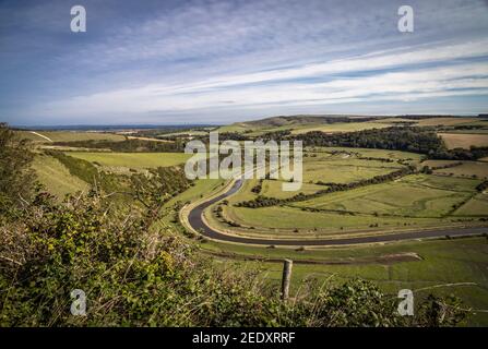 Alta e più, Seaford, Sussex Foto Stock