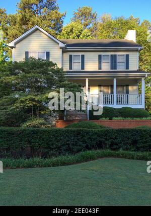 Casa della Metropolitana Atlanta nella Contea di Gwinnett, Georgia. (STATI UNITI) Foto Stock