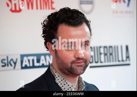 Daniel Mays arriva alla prima di Guerilla UK di Sky Atlantic al Curzon, Bloomsbury, Londra. Data immagine: Giovedì 6 aprile 2017. Il credito fotografico dovrebbe essere: © DavidJensen Foto Stock