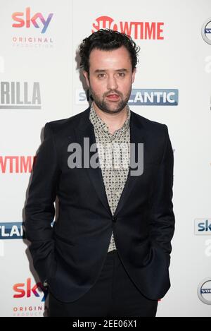 Daniel Mays arriva alla prima di Guerilla UK di Sky Atlantic al Curzon, Bloomsbury, Londra. Data immagine: Giovedì 6 aprile 2017. Il credito fotografico dovrebbe essere: © DavidJensen Foto Stock