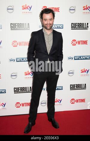 Daniel Mays arriva alla prima di Guerilla UK di Sky Atlantic al Curzon, Bloomsbury, Londra. Data immagine: Giovedì 6 aprile 2017. Il credito fotografico dovrebbe essere: © DavidJensen Foto Stock