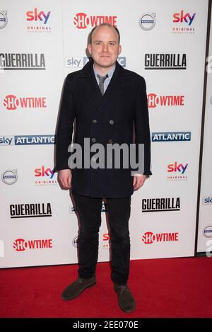 Rory Kinnear arriva alla prima di Guerilla UK di Sky Atlantic al Curzon, Bloomsbury, Londra. Data immagine: Giovedì 6 aprile 2017. Il credito fotografico dovrebbe essere: © DavidJensen/EMPICS Entertainment Foto Stock