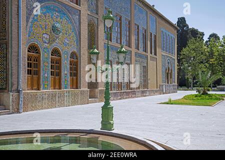 Golestan Palace, ex complesso reale Qajar nella capitale Teheran, Iran Foto Stock