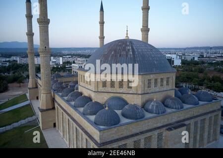 Moschea di Manavgat nella regione di Antalya, Turchia. Foto Stock