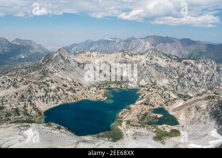 Laghi subalpini nelle Wallowa Mountains dell'Oregon. Foto Stock