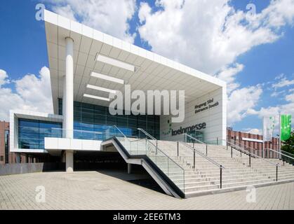 Colonia, Germania - 05 giugno 2013: Ingresso sud delle sale espositive koelnmesse Foto Stock