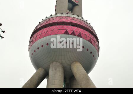 Vista di Shanghai Foto Stock