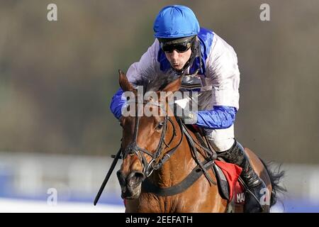 File foto datata 23-01-2021 di Harry Skelton che cavalcano Roksana. Data di emissione: Martedì 16 febbraio 2021. Foto Stock