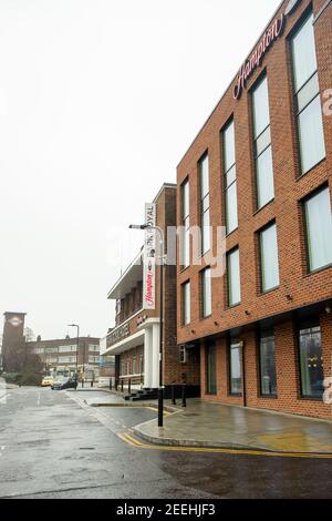 Londra- Park Royal Hotel / Hampton by Hilton. Western Avenue West London Foto Stock