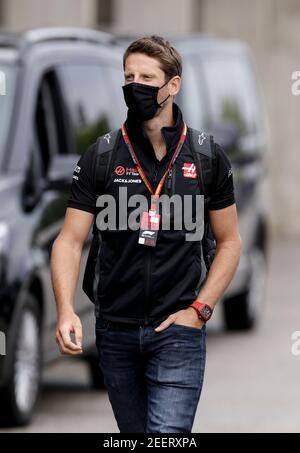 GROSJEAN Romain (fra), Haas F1 Team VF-20 Ferrari, ritratto durante la Formula 1 Aramco Magyar Nagydij 2020, Gran Premio d'Ungheria dal 17 al 19 luglio 2020 sull'Hungaroring, a Budapest, Ungheria - Foto DPPI Foto Stock