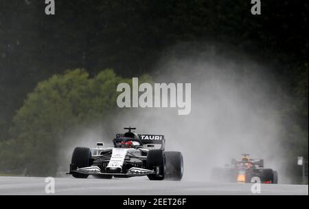 26 KVYAT Daniil (rus), Scuderia AlphaTauri Honda AT01, azione durante la Formula 1 Pirelli Grosser Preis der Steiermark 2020, Gran Premio di Stiria dal 10 al 12 luglio 2020 sul Red Bull Ring, a Spielberg, Austria - Foto DPPI Foto Stock