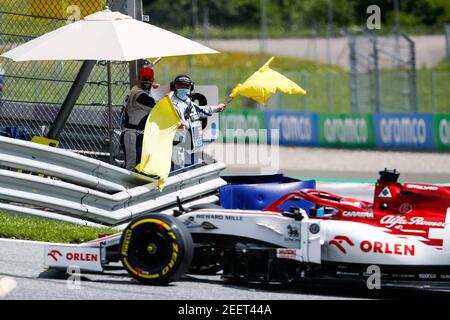 Marshal durante la Formula 1 Pirelli Grosser Preis der Steiermark 2020, Gran Premio della Stiria dal 10 al 12 luglio 2020 sul Red Bull Ring, a Spielberg, Austria - Foto Antonin Vincent / DPPI Foto Stock