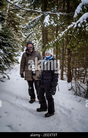 CUORE LAGO ADIRONDACK LOJ LAGO PLACID ADIRONDACKS NEW YORK STATI UNITI Foto Stock