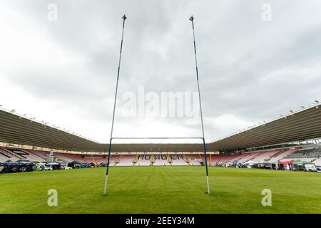 Darlington UK: 23 agosto 2020: Darlington Mowden Park Rugby Club Foto Stock