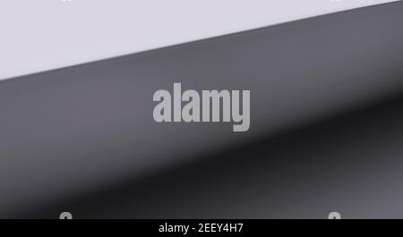 astratto sfondo grigio l'architettura minimalista Foto Stock