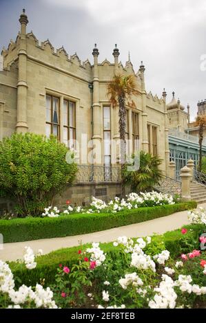 Palazzo Vorontsov a Crimea. Foto Stock