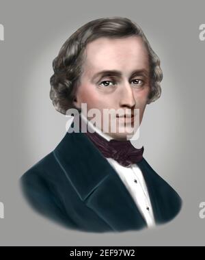 Frederic Chopin 1810-1849 pianista polacco del compositore Foto Stock