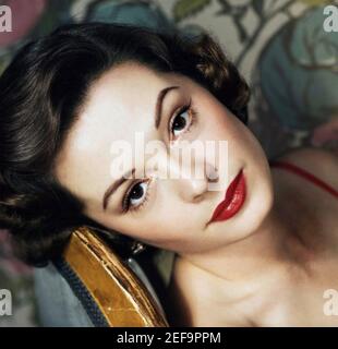 JANE GREER (1924-2001) attrice cinematografica americana negli anni '40 Foto Stock