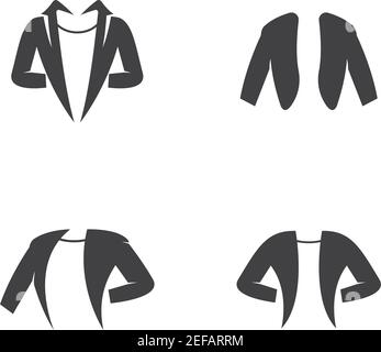 Modello di logo dell'abbigliamento disegno dell'icona vettoriale Illustrazione Vettoriale