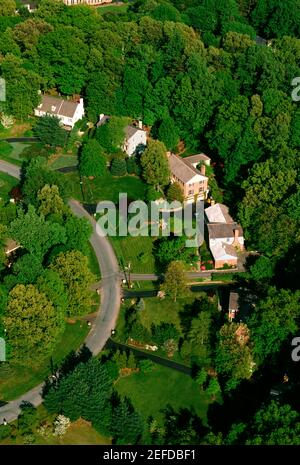 Viste aeree di Montgomery County Housing Develop., Maryland Foto Stock