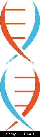 D,N,un modello di icona vettore di logo Illustrazione Vettoriale