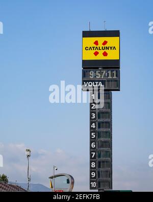 Circuito de Catalunya atmosfera durante la Formula 1 Aramco Gran Premio De Espana 2020, Gran Premio di Spagna, dal 14 al 16 agosto 2020 sul circuito de Barcelona-Catalunya, a Montmelo, vicino Barcellona, Spagna - Foto Florent Gooden / DPPI Foto Stock