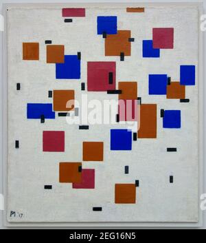 Otterloo kroller muller mondrian composizione couleur A. Foto Stock