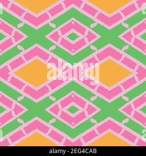 schema vettoriale geometrico astratto senza giunture Illustrazione Vettoriale