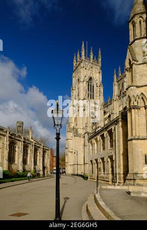 York, Regno Unito. York Ministro. Foto Stock