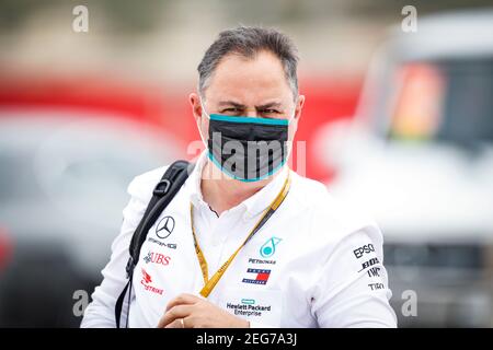 MEADOWS Ron, direttore sportivo Mercedes AMG F1 GP, ritratto durante il Gran Premio del Golfo Air Bahrain di Formula 1 2020, dal 27 al 29 novembre 2020 sul circuito Internazionale del Bahrain, a Sakhir, Bahrain - Foto Florent Gooden / DPPI Foto Stock